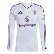 Camiseta Manchester United 2ª Manga Larga 25-26