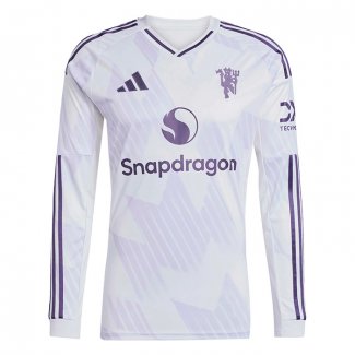 Camiseta Manchester United 2ª Manga Larga 25-26