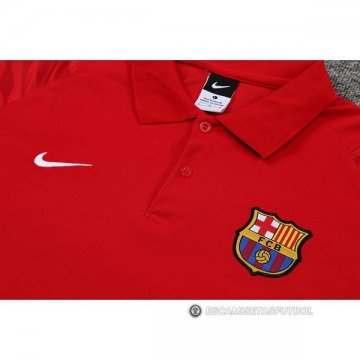 Camiseta Polo del Barcelona 22-23 Rojo