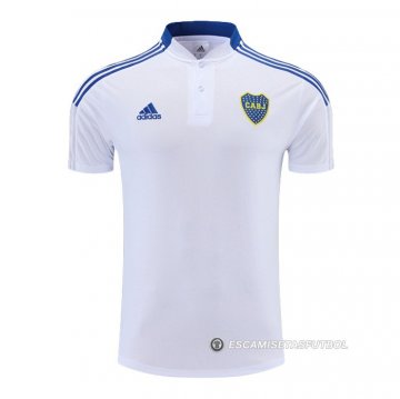 Camiseta Polo del Boca Juniors 22-23 Blanco