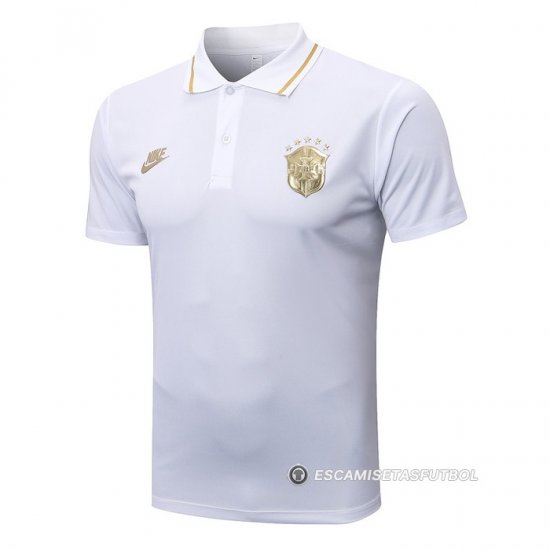 Camiseta Polo del Brasil 22-23 Blanco - Haga un click en la imagen para cerrar