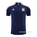 Camiseta Polo del Lyon 22-23 Azul