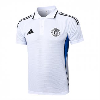 Camiseta Polo del Manchester United 25-26 Blanco