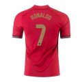 Camiseta Portugal Jugador Ronaldo Primera 20-21