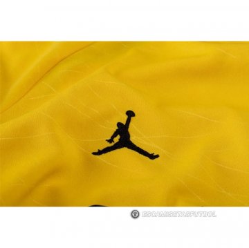 Camiseta Pre Partido del Paris Saint-Germain 2023 Amarillo