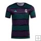 Camiseta Pre Partido del Real Madrid 2022 Verde y Purpura