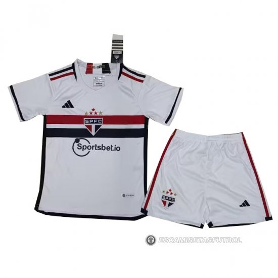 Camiseta Sao Paulo 1ª Nino 2023 - Haga un click en la imagen para cerrar
