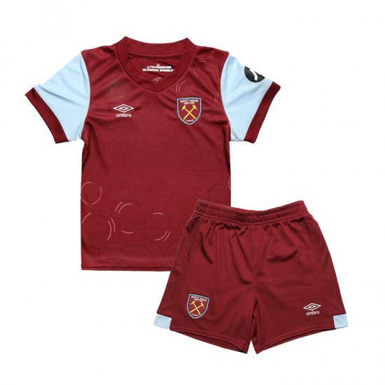 Camiseta West Ham 1ª Nino 23-24 - Haga un click en la imagen para cerrar