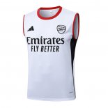 Camiseta de Entrenamiento AC Milan Sin Mangas 25-26 Blanco