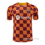 Camiseta de Entrenamiento Barcelona 23-24 Amarillo