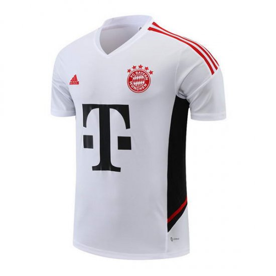 Camiseta de Entrenamiento Bayern Munich 2022-23 Blanco - Haga un click en la imagen para cerrar