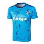 Camiseta de Entrenamiento Chelsea 2024-25 Azul