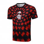 Camiseta de Entrenamiento Flamengo 25-26 Negro Rojo