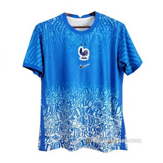 Camiseta de Entrenamiento Francia 2022 Azul - Haga un click en la imagen para cerrar