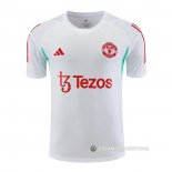 Camiseta de Entrenamiento Manchester United 2023-2024 Blanco