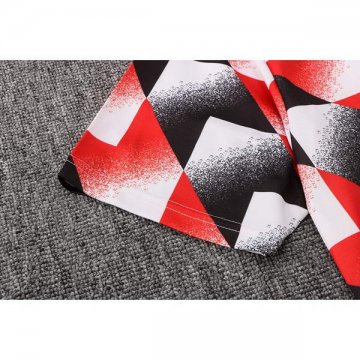 Camiseta de Entrenamiento Manchester United 22-23 Negro y Rojo