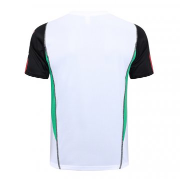 Camiseta de Entrenamiento Manchester United 23-24 Blanco y Negro