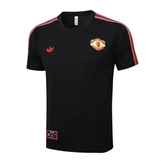 Camiseta de Entrenamiento Manchester United 25-26 Negro - Haga un click en la imagen para cerrar