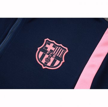 Chandal con Capucha del Barcelona 25-26 Negro Rosa