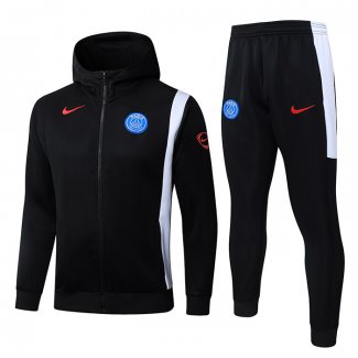 Chandal con Capucha del Napoli 25-26 Negro