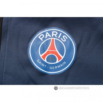 Chandal con Capucha del Paris Saint-Germain 22-23 Azul