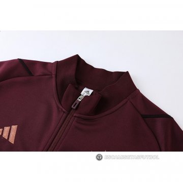 Chandal de Chaqueta del Alemania 22-23 Rojo