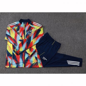 Chandal de Chaqueta del Arsenal 25-26 Azul Amarillo Rojo