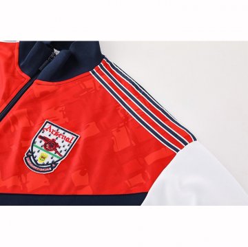 Chandal de Chaqueta del Arsenal 25-26 Azul Rojo
