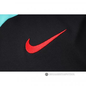 Chandal de Chaqueta del Barcelona 2022-23 Negro