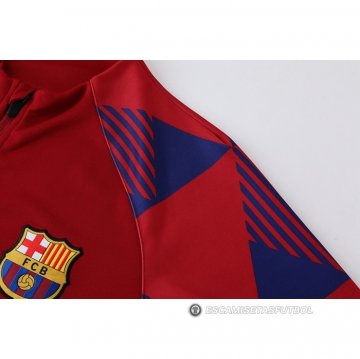 Chandal de Chaqueta del Barcelona 2022-23 Rojo