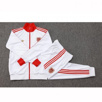 Chandal de Chaqueta del Bayern Munich 125 Aniversario 25-26 Blanco