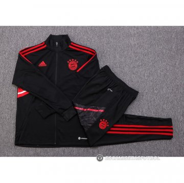 Chandal de Chaqueta del Bayern Munich 22-23 Negro
