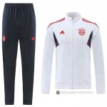 Chandal de Chaqueta del Bayern Munich Nino 22-23 Blanco