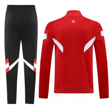 Chandal de Chaqueta del Bayern Munich Nino 24-25 Rojo Blanco