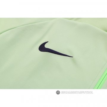 Chandal de Chaqueta del Brasil Nino 22-23 Verde