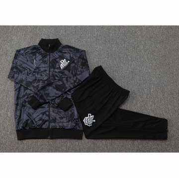 Chandal de Chaqueta del Corinthians 25-26 Negro