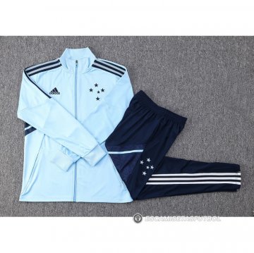 Chandal de Chaqueta del Cruzeiro 2022-23 Azul