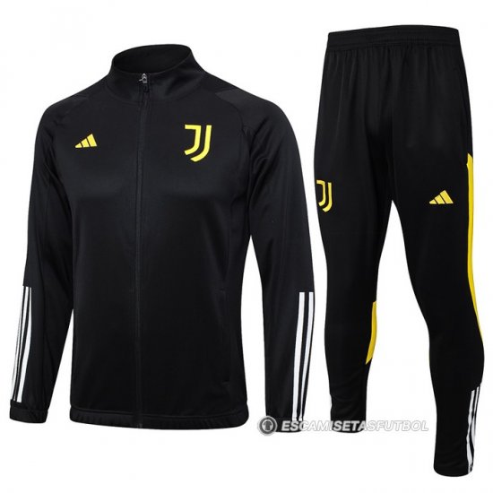 Chandal de Chaqueta del Juventus 2023-24 Negro - Haga un click en la imagen para cerrar