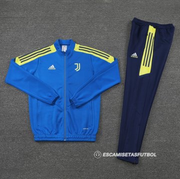 Chandal de Chaqueta del Juventus 22-23 Azul
