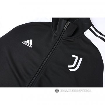Chandal de Chaqueta del Juventus 22-23 Negro y Blanco
