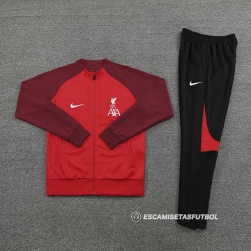 Chandal de Chaqueta del Liverpool 2022-2023 Rojo