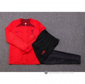 Chandal de Chaqueta del Liverpool 2022-23 Rojo
