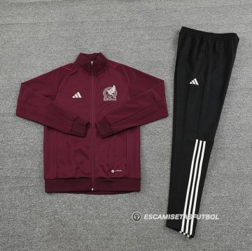 Chandal de Chaqueta del Mexico 22-23 Rojo