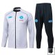 Chandal de Chaqueta del Napoli Nino 25-26 Blanco