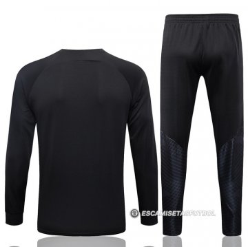 Chandal de Chaqueta del Paris Saint-Germain Jordan 23-24 Negro