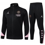 Chandal de Chaqueta del Paris Saint-Germain Jordan Nino 2024-2025 Negro