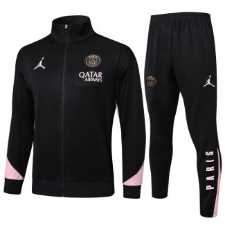 Chandal de Chaqueta del Paris Saint-Germain Jordan Nino 2024-2025 Negro