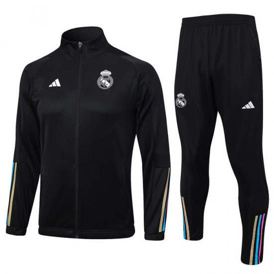 Chandal de Chaqueta del Real Madrid 23-24 Negro - Haga un click en la imagen para cerrar