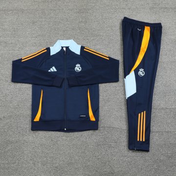 Chandal de Chaqueta del Real Madrid 24-25 Azul Oscuro