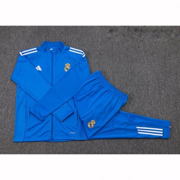 Chandal de Chaqueta del Real Madrid Nino 25-26 Azul Claro